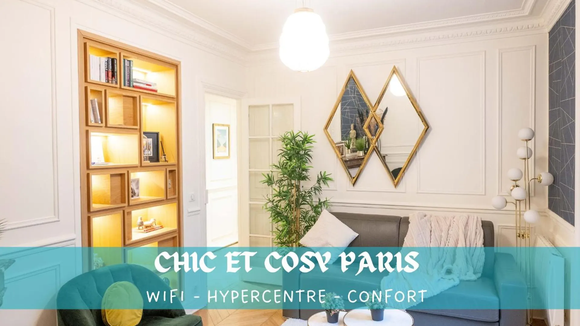 Chic Et Cosy Paris Lägenhet 0*,